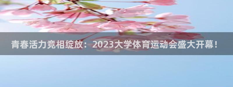 xc体育app官方网站：青春活力竞相绽放：2023大学体育运动会盛大开幕！